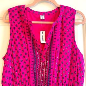 Old Navy Boho Sleeveless Maxi Dress